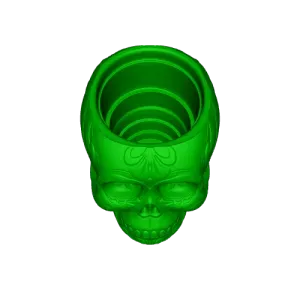 Calavera Skull Succulent Pot - Floral Decorative Planter