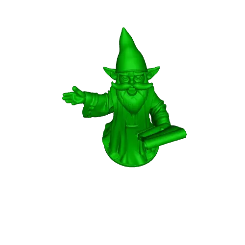 2964 Fairy Tale Gnome – Color Full-Body Figurine on Base — Фото 3 из 4