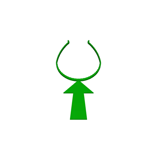 Headband with arrow 2 versions — Фото 7 из 7