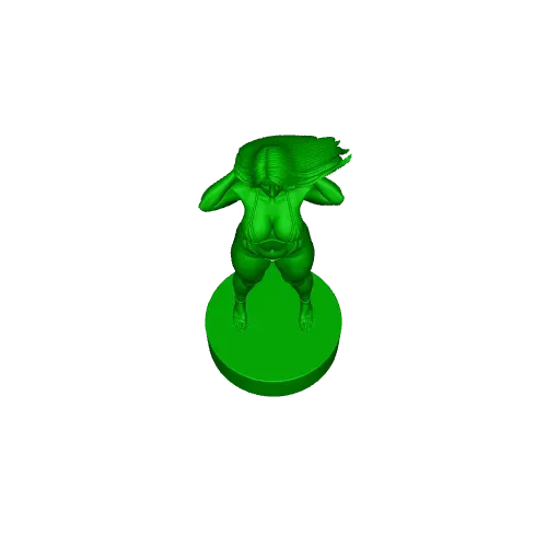 Elegant Female Sculpture v9 — Image 2 of 2