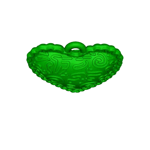 Ravioli Heart Keychain — Фото 3 из 3