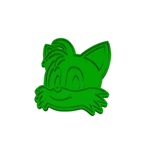 Tails Miles Prower Cookie Cutter