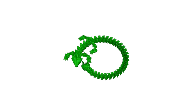 All 3 Lava Dragons Articulated — Image 3 of 4