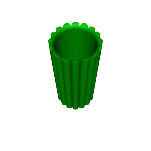 THE SUNFLOWER - STRAIGHT VASE / FLOWER VASE / DECORATION — Image 9 of 9