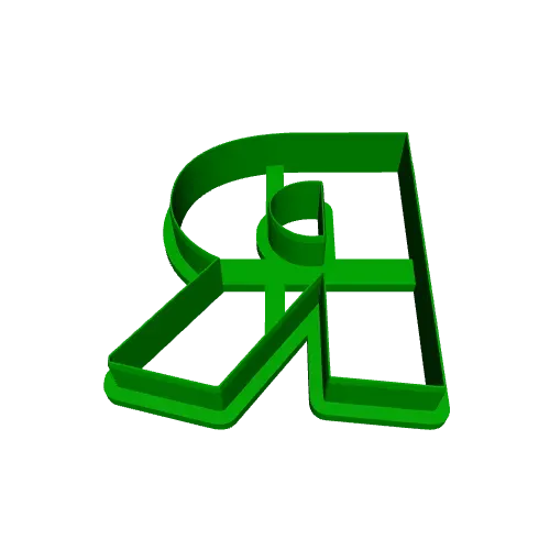 Letter Cookie Cutters N-Z - 3 Inch Size — Image 9 of 9