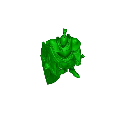 Paladin Miniature STL, 28mm Armored Holy Warrior, RPG Model — Image 6 of 8