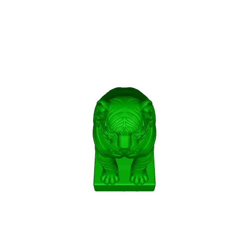 Sacred Jungle Tiger – Ancient Temple Guardian Diorama — Image 2 of 2