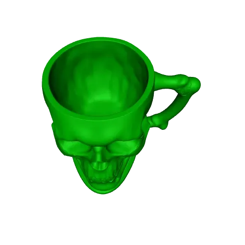Skull Mug with Bone Handle — Фото 4 из 4