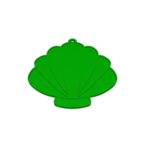Shell - Keychain v1 (3 sizes) — Фото 2 из 6