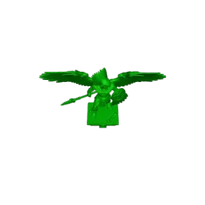 Guerrero Águila Azteca Alado Estatua de Fantasía