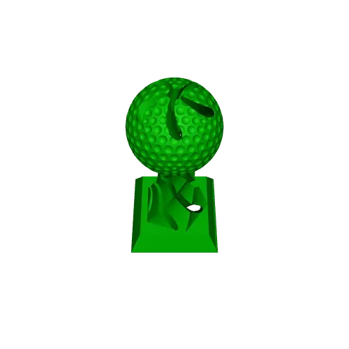 Impossible Passthrough Golf Trophy — Фото 6 из 7