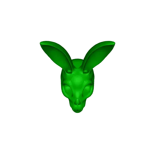 BUNNY SKULL / A UNIQUE EASTER DECORATION — Image 5 of 5