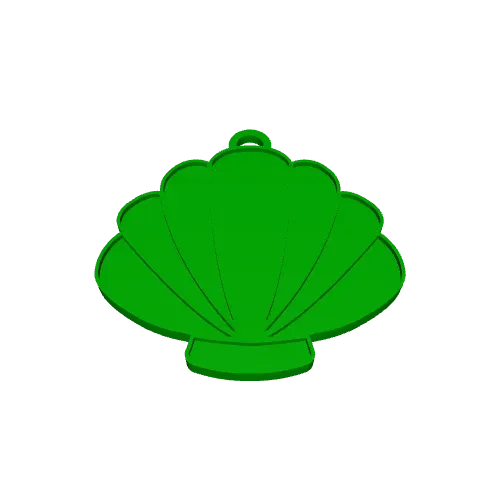 Shell - Keychain v1 (3 sizes) — Фото 6 из 6