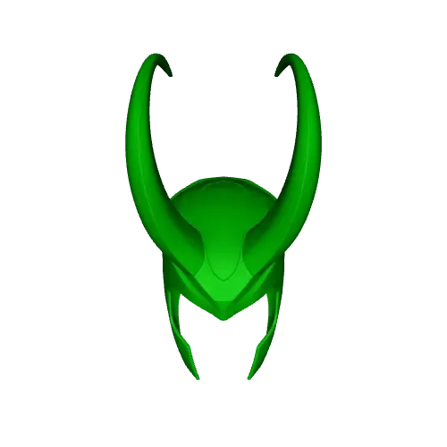 Trickster-Style Fantasy Helmet – 3D Printable Model — Фото 4 из 4