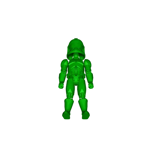 Flexible Clone Trooper (Print in Place, No Supports) — Image 7 of 8