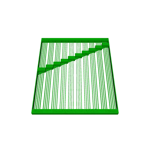 String art bridging/stringing test pieces — Фото 7 из 9