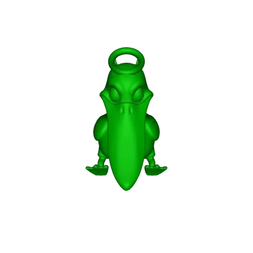 🐦 Sassy Pelican Keychain – Cute Bird 3D Printable Model — Image 4 of 4