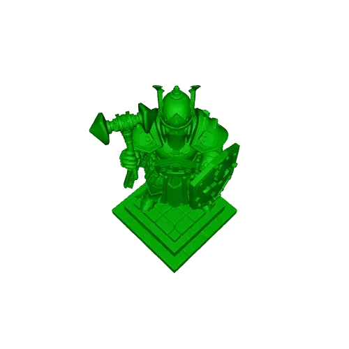 Voxel heroes - paladin hero — Image 4 of 4