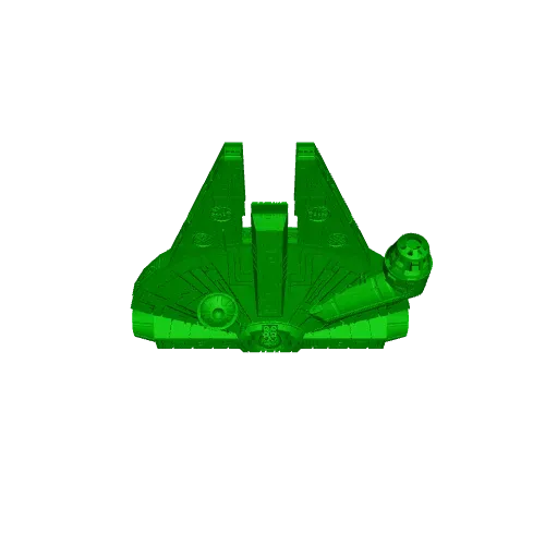 Millennium Falcon Christmas Tree Topper with Glowing Engines — Фото 6 из 7