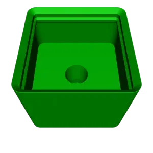Stackable gridfinity boxes for ER11 collets