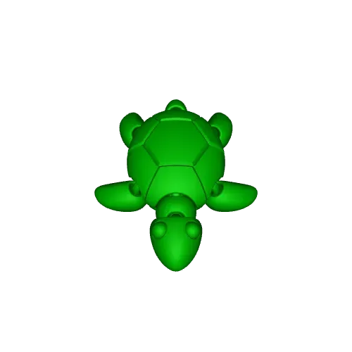 FLEXI TURTLE (KEYCHAIN AND FRIDGE MAGNET) — Фото 7 из 7