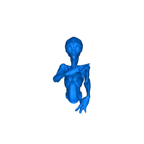 FLIP OFF ALIEN WALL ART - PERFECT FOR HALLOWEEN! — Image 8 of 8