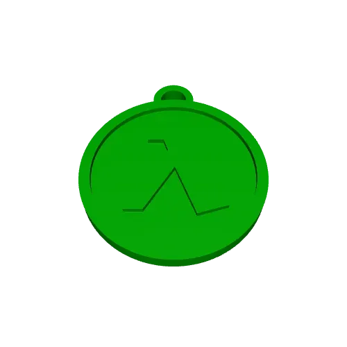 Half life Lambda keychain — Image 2 of 2