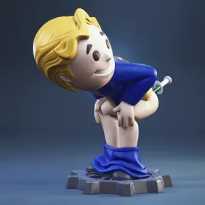 Vault Boy 3D Printer Files | Assembly