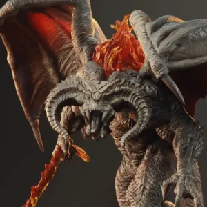 Balrog in Diorama 3D Printer Files | Assembly