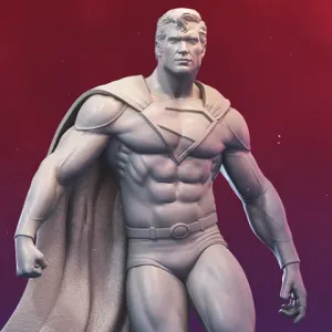 Superman Classic 3D Printer Files | Assembly