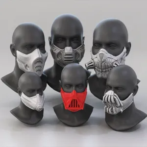 Fun Face Masks for 3D Printing | Assembly