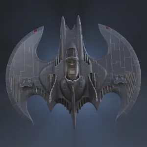 Batwing 1989 3D Printing Model | Assembly + Active