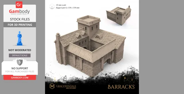 Barracks 3D Files — Фото 9 из 9