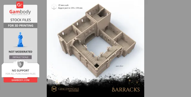 Barracks 3D Files — Фото 8 из 9