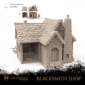 Blacksmith Shop STL Model