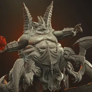Azmodan Diablo 3D Printer Files | Assembly