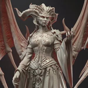 Lilith Diablo IV 3D Printer Files | Assembly