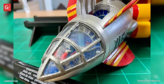 Fireball XL5 3D Printing Model | Assembly — Image 6 of 9