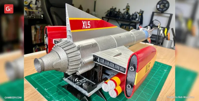 Fireball XL5 3D Printing Model | Assembly — Image 5 of 9