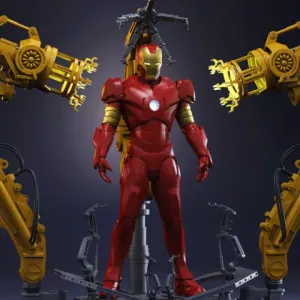 Iron Man & Suit-Up Gantry in Diorama 3D Printer Files | Assembly