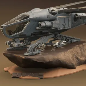 Harkonnen Ornithopter 3D Printing Model | Assembly + Active