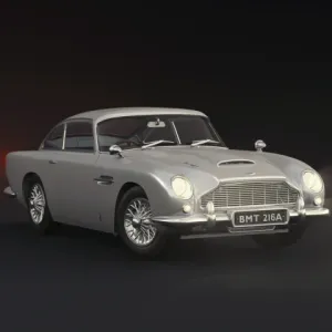 James Bond's Aston Martin DB5 3D Printer Files | Assembly + Action