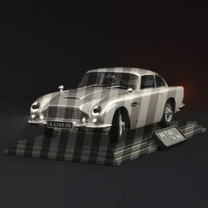 Aston Martin DB5 Add-On Kit: No Time To Die 3D Printer Files | Assembly