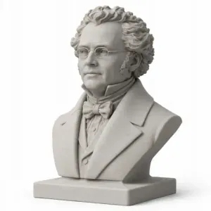 Franz Schubert Bust - Historical Warrior STL