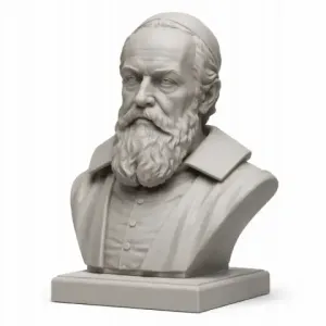 Galileo Galilei Bust - Historical Warrior STL