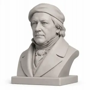 Georg Hegel Bust - Historical Warrior STL