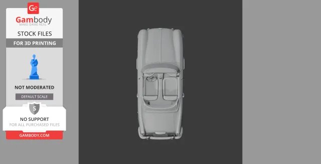 Aston Martin DB5 - Scale Vehicle STL — Image 3 of 9