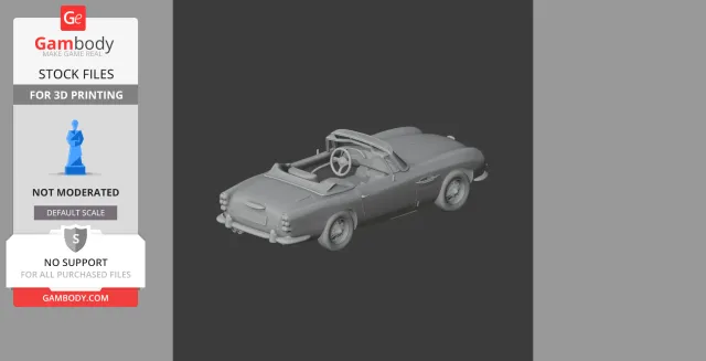 Aston Martin DB5 - Scale Vehicle STL — Image 4 of 9