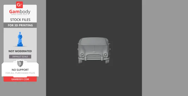 Aston Martin DB5 - Scale Vehicle STL — Image 9 of 9