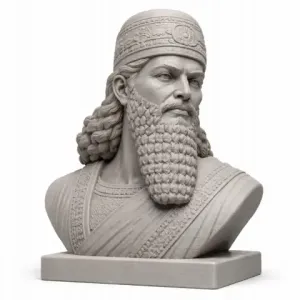 Nebuchadnezzar II Bust - Historical Warrior STL